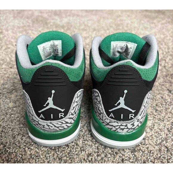 Nike Air Jordan 3 Retro Pine Green Size 5 Youth (Size 6.5 Women's) - Picture 4 of 8